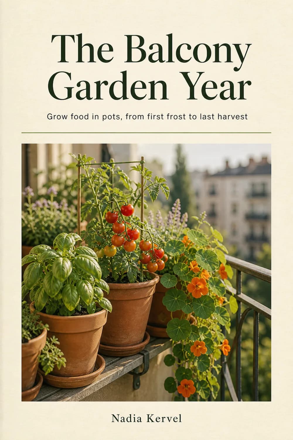 Cover of The Balcony Garden Year